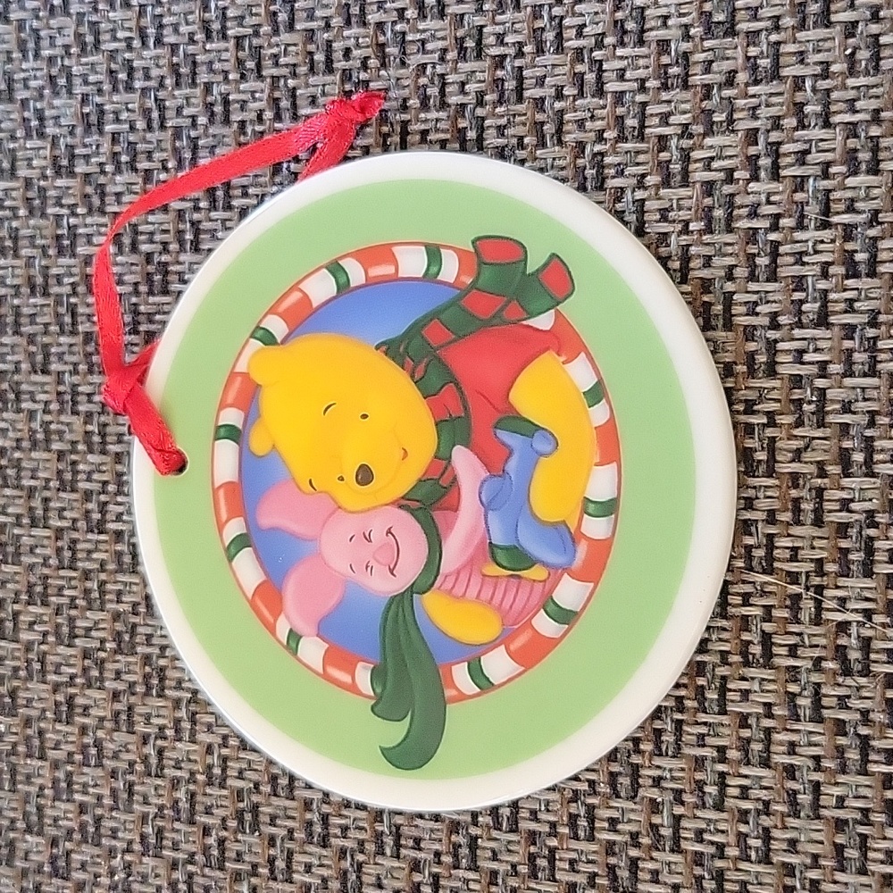 #1 Vintage Winnie-the-Pooh Disney Store Ornament 2000
